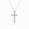 Minimalism Necklace (Round), 0.2 ct — 104-10025