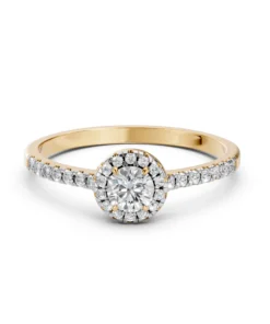 Solitaire Eternity Ring (Round), 0.35 ct — 101-10095(4.5) - Image 6