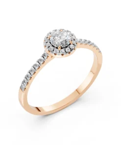 Solitaire Eternity Ring (Round), 0.35 ct — 101-10095(4.5) - Image 7