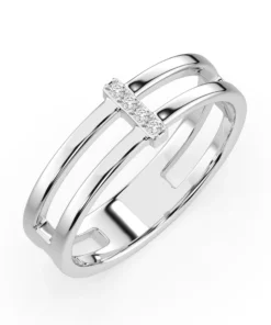 Minimalism Ring (Round), 0.04 ct — 101-10069