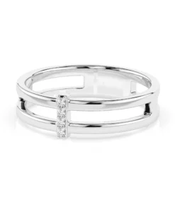 Minimalism Ring (Round), 0.04 ct — 101-10069 - Image 3