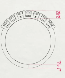 Eternity Ring (Round), 0.7 ct — 101-10098(3.0) - Image 11