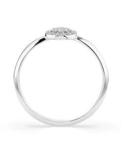 Alternative view of Illusion Ring (Round), 0.08 ct — 101-10072
