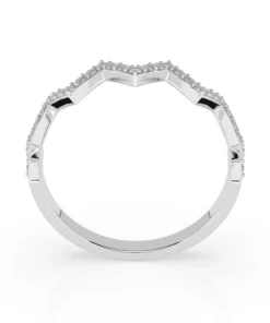 Alternative view of Minimalism Ring (Round), 0.26 ct — 101-10162/2