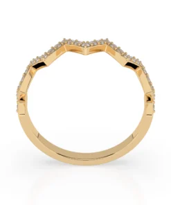 Minimalism Ring (Round), 0.26 ct — 101-10162/2 - Image 5