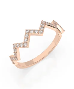 Minimalism Ring (Round), 0.26 ct — 101-10162/2 - Image 7