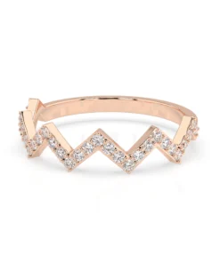 Minimalism Ring (Round), 0.26 ct — 101-10162/2 - Image 9