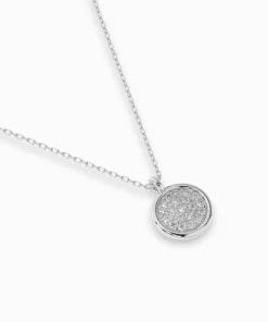 Illusion Necklace (Round), 0.12 ct — 104-10022 - Image 3