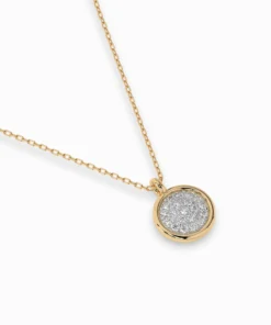 Illusion Necklace (Round), 0.12 ct — 104-10022 - Image 6