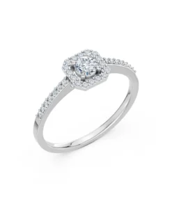 Solitaire Eternity Ring, 0.2 ct — 101-10118/2(3.7)