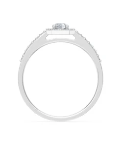 Alternative view of Solitaire Eternity Ring, 0.2 ct — 101-10118/2(3.7)