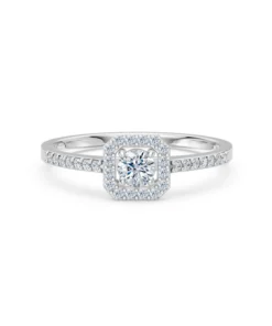 Solitaire Eternity Ring, 0.2 ct — 101-10118/2(3.7) - Image 3