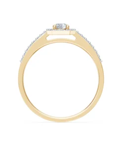 Solitaire Eternity Ring, 0.2 ct — 101-10118/2(3.7) - Image 5