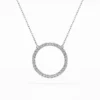 Minimalism Necklace (Round), 0.2 ct — 104-10023