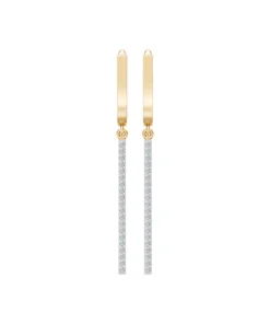 Minimalism Earring, 0.24 ct — 102-10129/1 - Image 4