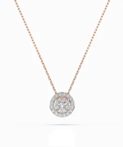 Illusion Necklace (Round), 0.06 ct — 104-10002(2.5) - Image 7
