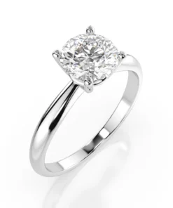 Solitaire Ring (Round), 0.7 ct — 101-10021(5.7)
