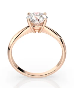 Solitaire Ring (Round), 0.7 ct — 101-10021(5.7) - Image 8