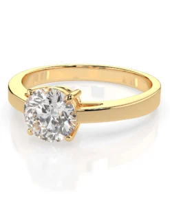 Solitaire Ring (Round), 0.7 ct — 101-10012/1(5.7) - Image 6