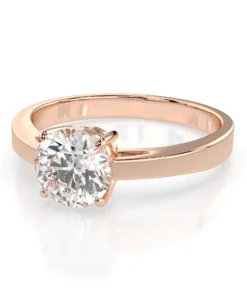 Solitaire Ring (Round), 0.7 ct — 101-10012/1(5.7) - Image 9