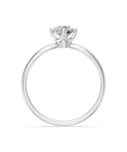Alternative view of Solitaire Ring, 0.45 ct — 101-10041(4.8)