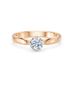 Solitaire Ring, 0.45 ct — 101-10041(4.8) - Image 9