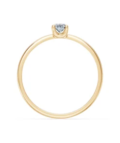Solitaire Ring, 0.3 ct — 101-10194(0.30)OV - Image 5