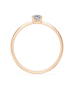 Solitaire Ring, 0.3 ct — 101-10194(0.30)OV - Image 8