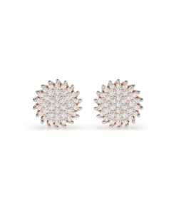 Illusion Earring (Round), 0.3 ct — 102-10171 - Image 7