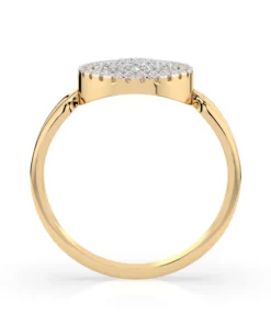Illusion Ring (Round), 0.15 ct — 101-10073 - Image 5