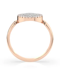 Illusion Ring (Round), 0.15 ct — 101-10073 - Image 8