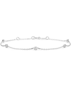 Minimalism Bracelet (Round), 0.14 ct — 105-10008/5(1.9)