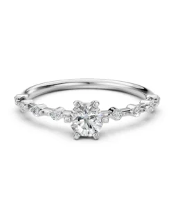 Solitaire Eternity Ring (Round), 0.5 ct — 101-10144(5.1) - Image 3