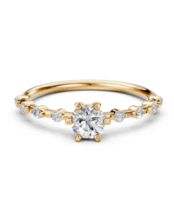 Solitaire Eternity Ring (Round), 0.5 ct — 101-10144(5.1) - Image 6