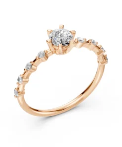 Solitaire Eternity Ring (Round), 0.5 ct — 101-10144(5.1) - Image 7