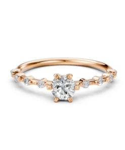 Solitaire Eternity Ring (Round), 0.5 ct — 101-10144(5.1) - Image 9
