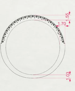 Eternity Ring (Round), 0.18 ct — 101-10300 - Image 11