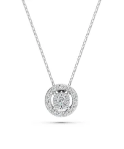 Illusion Necklace (Round), 0.03 ct — 104-10002(2.0)