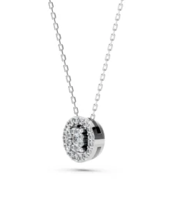 Alternative view of Illusion Necklace (Round), 0.03 ct — 104-10002(2.0)