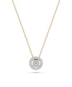 Illusion Necklace (Round), 0.03 ct — 104-10002(2.0) - Image 6