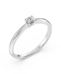 Solitaire Ring (Round), 0.2 ct — 101-10021(3.7)