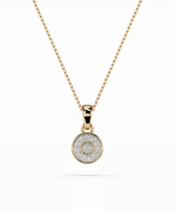 Illusion Necklace (Round), 0.01 ct — 104-10032 - Image 4