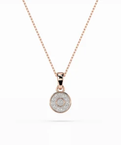 Illusion Necklace (Round), 0.01 ct — 104-10032 - Image 7