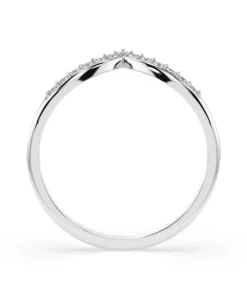 Alternative view of Minimalism Ring (Round), 0.13 ct — 101-10161/1