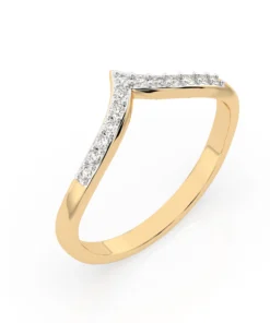 Minimalism Ring (Round), 0.13 ct — 101-10161/1 - Image 4