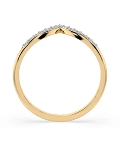 Minimalism Ring (Round), 0.13 ct — 101-10161/1 - Image 5