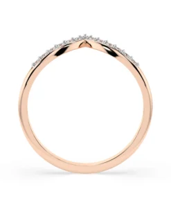 Minimalism Ring (Round), 0.13 ct — 101-10161/1 - Image 8
