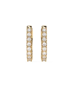 Eternity Earring (Round), 0.32 ct — 102-10044/2 - Image 4