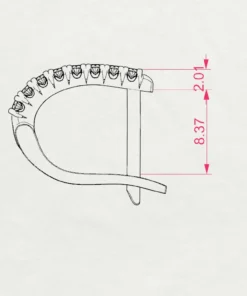 Eternity Earring (Round), 0.32 ct — 102-10044/2 - Image 11