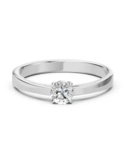 Solitaire Ring (Round), 0.45 ct — 101-10012/1(4.8) - Image 3